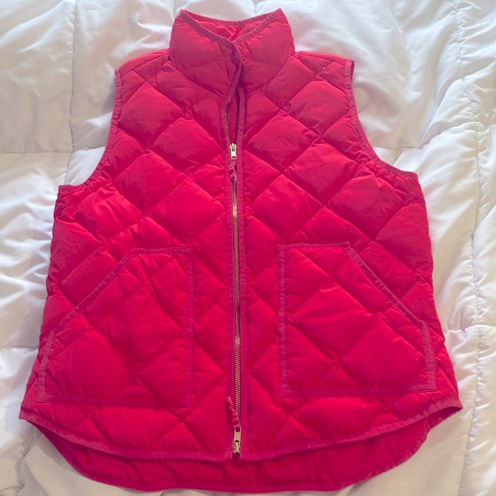 Jcrew factory puffer vest M